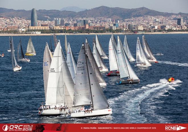 Class C recall, prompting a black flag in the next start  - 2015 ORC World Championship © Maria Muina / RCNB